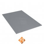 Gereedschapspaneel met ronde gaten 960x1980 type 0614 RAL7012