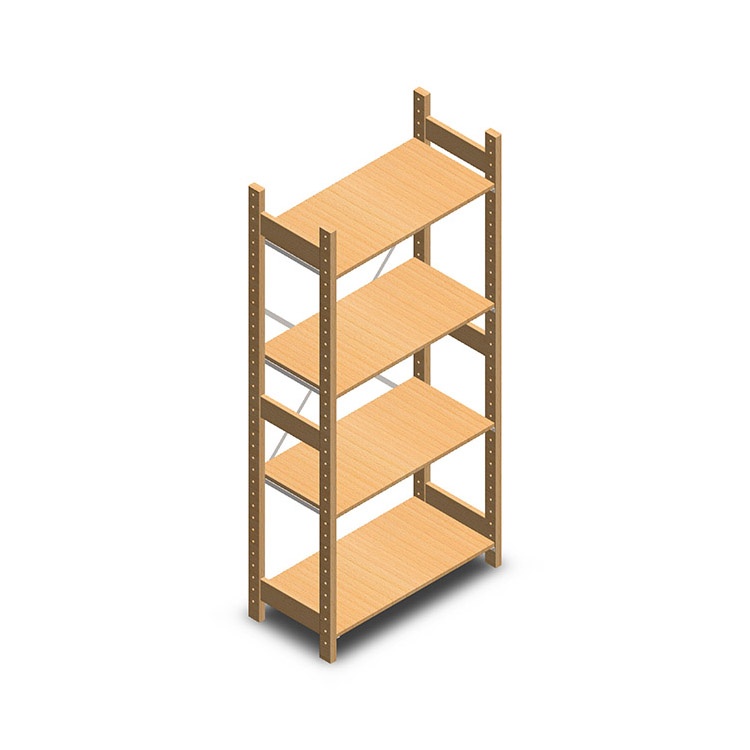Houten legbordstelling bt euro 1800x770x400 beginsectie