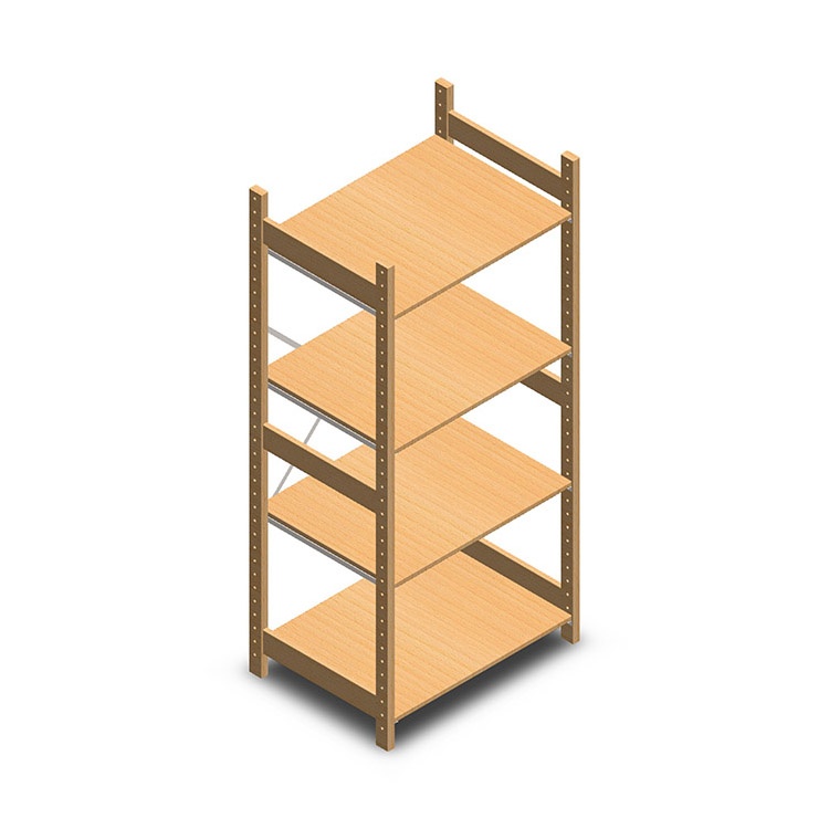 Houten legbordstelling bt euro 1800x770x600 beginsectie