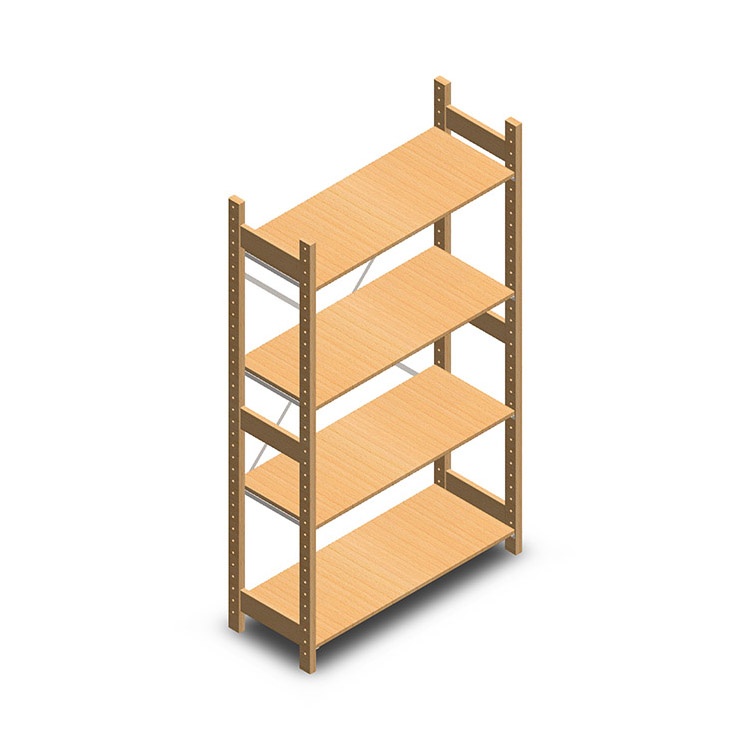 Houten legbordstelling bt euro 1800x970x400 beginsectie