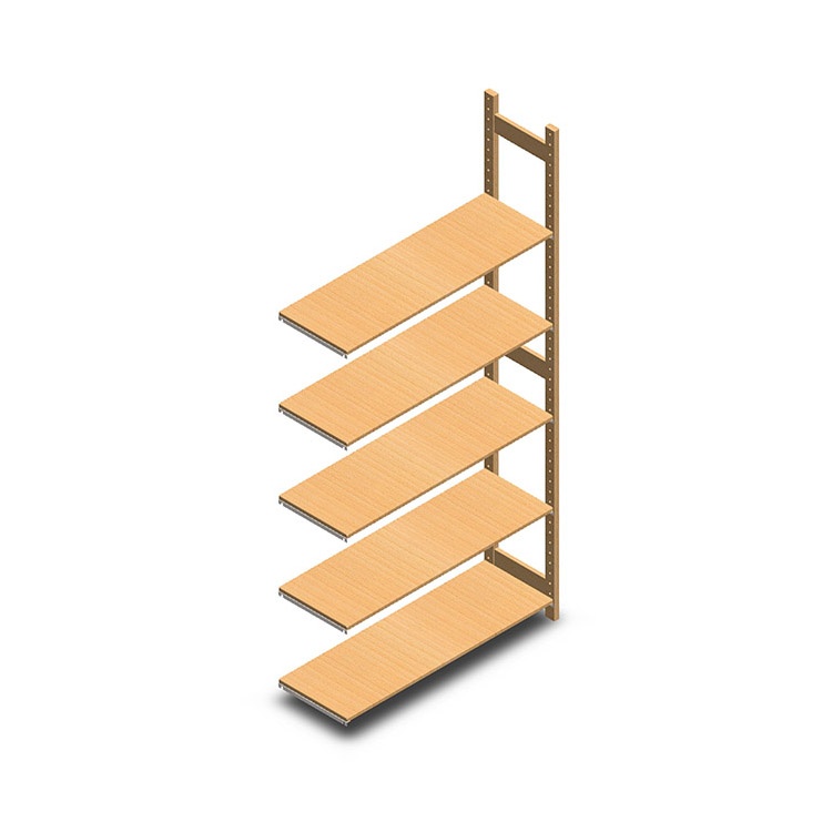 Houten legbordstelling bt euro 2400x1170x400 aanbouwsectie