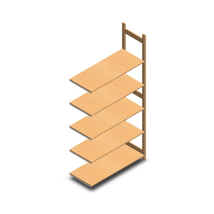 Houten legbordstelling bt euro 2400x1170x500 aanbouwsectie