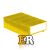 Magazijnbak, Magazijnstellingbak, Kunststof bak RK 300x186x83 geel