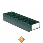 Magazijnbak, Magazijnstellingbak, Kunststof bak RK 500x152x83 groen