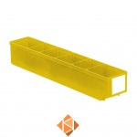 Magazijnbak, Magazijnstellingbak, Kunststof bak RK 500x93x83 geel