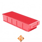 Plastic Bak, Magazijnbak, Magazijnstellingbak VKB 400x152x83 rood