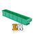 Plastic Bak, Magazijnbak, Magazijnstellingbak VKB 500x93x83 groen