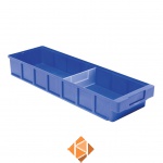 Plastic Bak, Magazijnbak, Magazijnstellingbak VKB 600x186x83 blauw