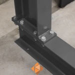 Medium draagarmstelling dubbelzijdig 3000x1500x800 6 niveaus aanbouwsectie Medium draagarmstelling dubbelzijdig 3000x1500x800 6 niveaus aanbouwsectie