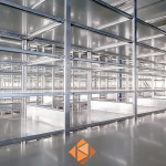Voordeelrij Legbordstelling Heavy Duty 2500x7000x500, 6 niveaus metaal verzinkt 250 kg