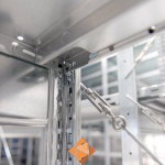 Voordeelrij Legbordstelling Heavy Duty 2500x7000x600, 6 niveaus metaal verzinkt 150 kg