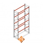 Palletstelling AR T2 6000x2700x1100 beginsectie