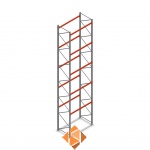 Palletstelling AR T2 8000x1850x1100 beginsectie