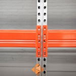 Palletstelling AR T2 L2 8000x3600x1100 4 niveaus aanbouwsectie