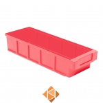 Plastic Bak, Magazijnbak, Magazijnstellingbak VKB 300x152x83 rood