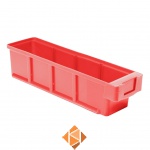 Plastic Bak, Magazijnbak, Magazijnstellingbak VKB 300x93x83 rood