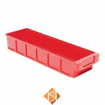 Plastic Bak, Magazijnbak, Magazijnstellingbak VKB 500x152x83 rood