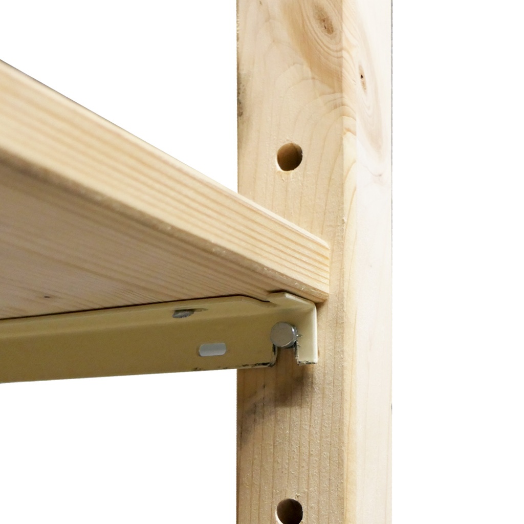 Voordeelrij houten Legbordstelling BT Combi 1780x4030x280 4 niveaus