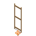 Staander 1800x600 voor BT Euro legbordstelling