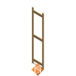 Staander 2100x500 voor BT Euro legbordstelling