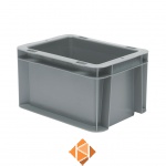 Transportkrat Euronorm plastic bak, krat TK0 200x100x120 grijs