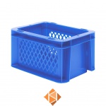 Transportkrat Euronorm plastic bak, krat TK1 200x100x120 blauw