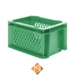 Transportkrat Euronorm plastic bak, krat TK1 200x100x120 groen