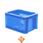 Transportkrat Euronorm plastic bak, krat TK2 200x100x120 blauw