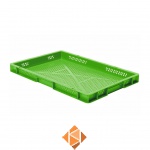 Transportkrat Euronorm plastic bak, krat TK2 600x400x50 groen