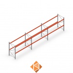 Voordeelrij palletstelling AR T2 2500x8420x1100 MN12551/2700 - 2 niveaus