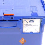 Zichtvenster voor distributiebak transportbak 90x68