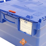 Zichtvenster voor distributiebak transportbak 90x68