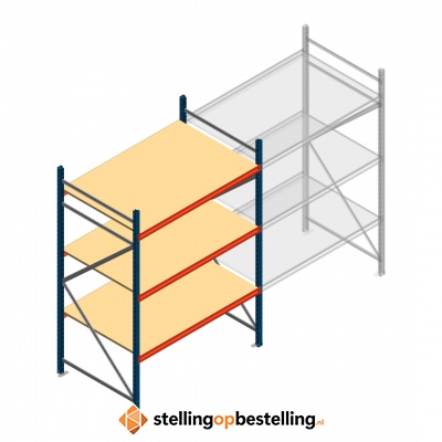 Beginsectie AR grootvakstelling 2000x1610x1000 - 3 niveaus