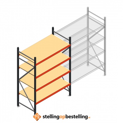 Beginsectie AR grootvakstelling 2000x1610x800 - 4 niveaus