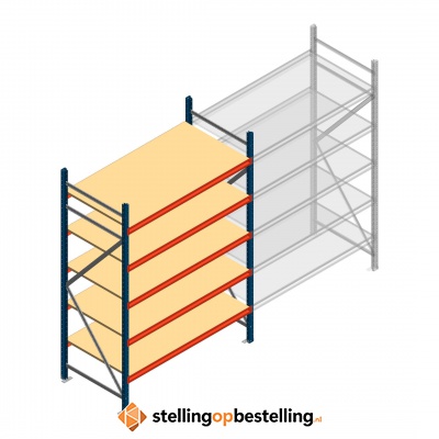 Beginsectie AR grootvakstelling 2000x1610x800 - 5 niveaus