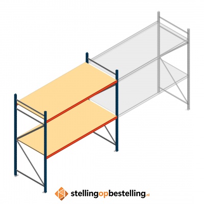 Beginsectie AR grootvakstelling 2000x2700x1000 - 2 niveaus