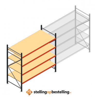 Beginsectie AR grootvakstelling 2000x2700x1000 - 4 niveaus