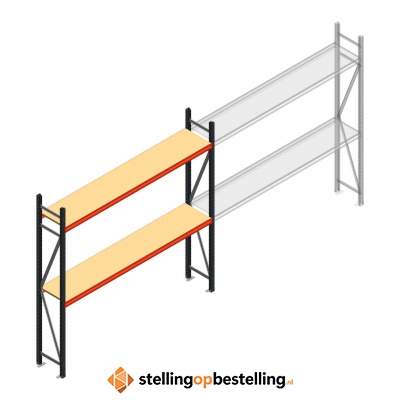 Beginsectie AR grootvakstelling 2000x2700x400 - 2 niveaus