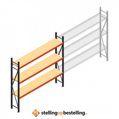 Beginsectie AR grootvakstelling 2000x2700x400 - 3 niveaus
