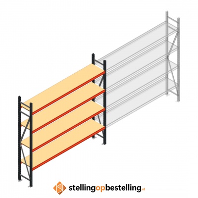 Beginsectie AR grootvakstelling 2000x2700x400 - 4 niveaus