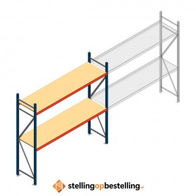 Beginsectie AR grootvakstelling 2000x2700x600 - 2 niveaus