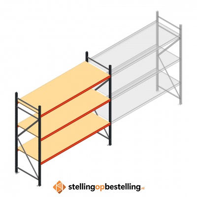 Beginsectie AR grootvakstelling 2000x2700x800 - 3 niveaus