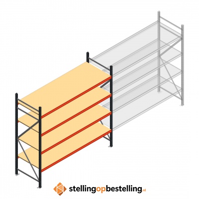 Beginsectie AR grootvakstelling 2000x2700x800 - 4 niveaus