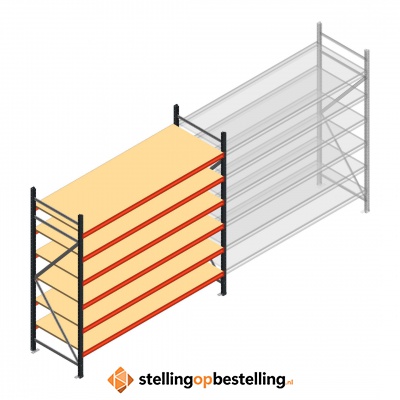 Beginsectie AR grootvakstelling 2000x2700x800 - 6 niveaus