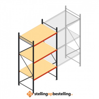 Beginsectie AR grootvakstelling 3000x1610x1000 - 3 niveaus