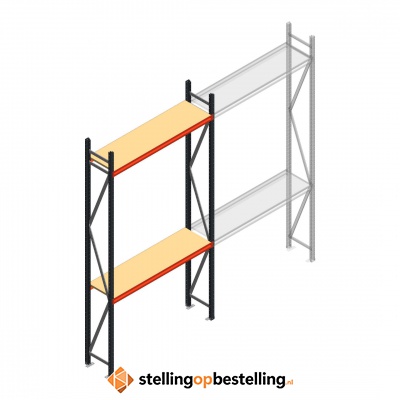 Beginsectie AR grootvakstelling 3000x1610x500 - 2 niveaus