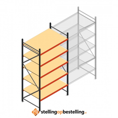 Beginsectie AR grootvakstelling 3000x1610x900 - 5 niveaus