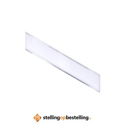 Gebruikte winkelstelling separatieschotten 370x75 mm