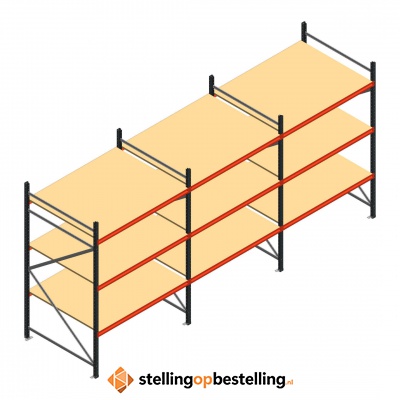 Grootvakstelling voordeelrij AR 2250x5038x1200 - 3 niveaus