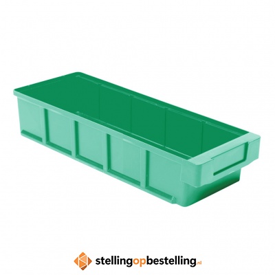 Plastic Bak, Magazijnbak, Magazijnstellingbak VKB 300x152x83 groen